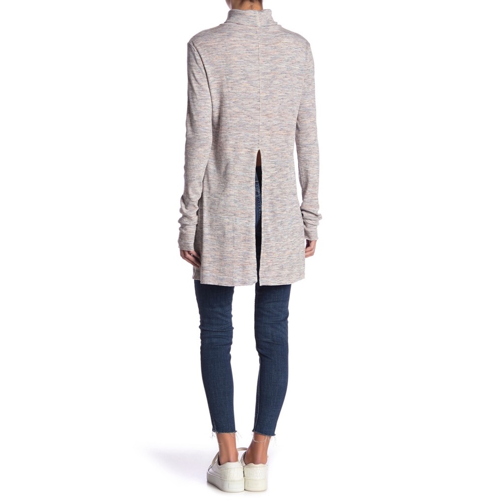 Free People stone cold ribbed turtleneck tunic - Picture 2 of 5